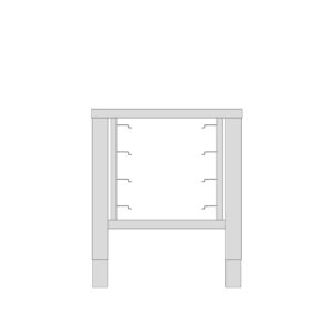 Table vapeur GN 1/1 compact