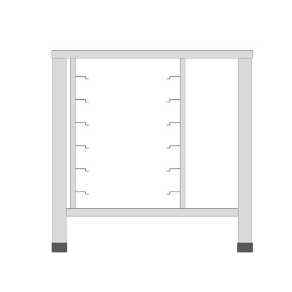 Table vapeur GN 1/1