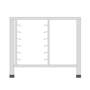 Table GN 1/1 vapeur 7X