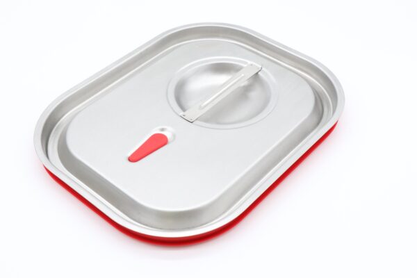 Couvercle GN 1/2 inox étanche