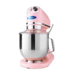 robot pâtissier rose 7L