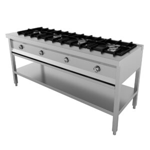 Cuisinière 4 feux gaz