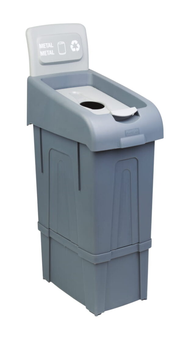 Poubelle tri sélectif métal