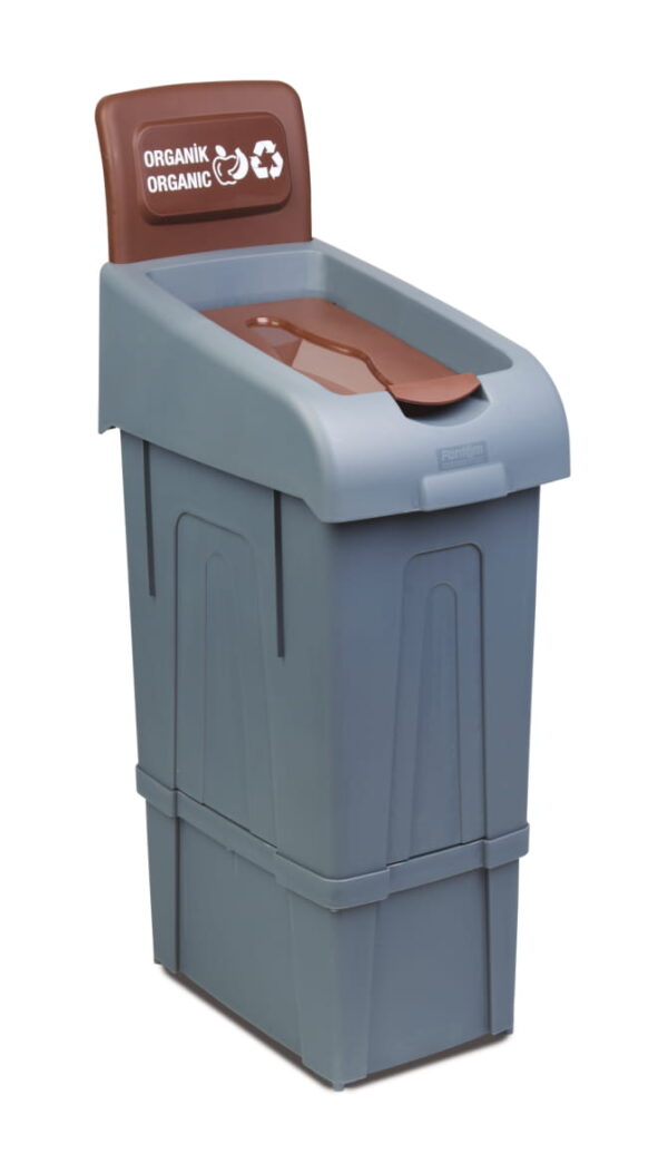 Poubelle de tri compost biodégradables