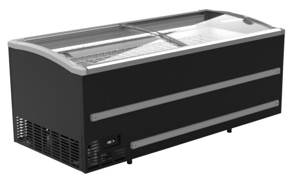 CONGÉLATEUR BAHUT POUR SUPERMARCHÉ NOIR 1880
DÉGIVRAGE AUTOMATIQUE