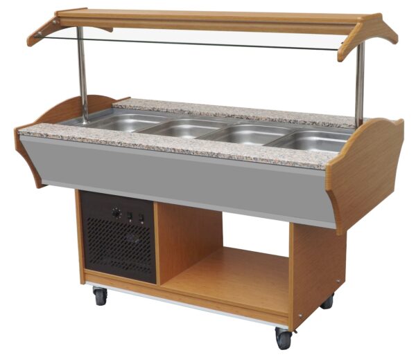 Buffet réfrigéré GN 4/1 professionnel