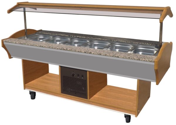 Buffet réfrigéré GN 6/1