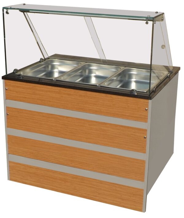 Buffet chaud GN 3/1 professionnel