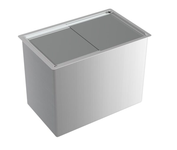 bac à glace encastrable inox