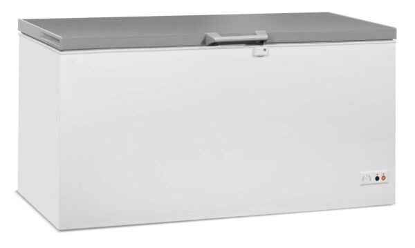 Congélateur bahut inox 572L