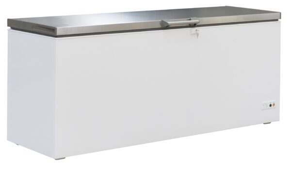 Congélateur coffre inox 635L