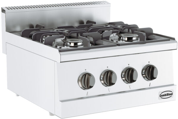 Cuisinière gaz 4 feux BASE 600