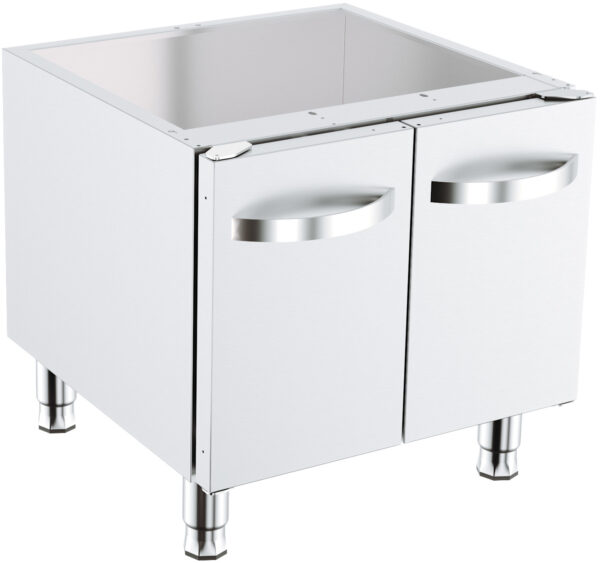 meuble bas 2 portes rangement