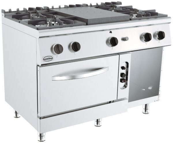 Cuisinière gaz 4 feux four gaz