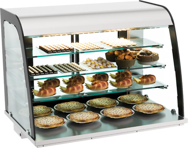 Vitrine réfrigérée neutre 140L