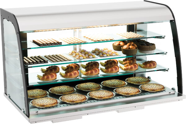 Vitrine réfrigérée neutre 155L