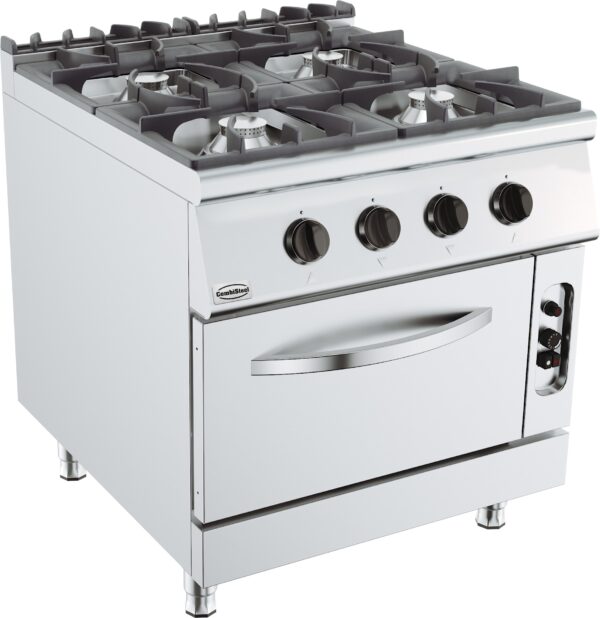 Cuisinière gaz 4 feux four gaz