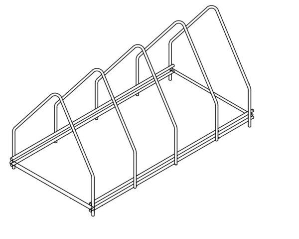 plaque acier inox support