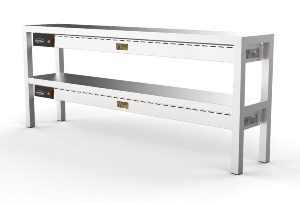 ÉTAGÈRE CHAUFFANTE EN CÉRAMIQUE 2 NIVEAUX 1800
10 HEATERS OF 250W