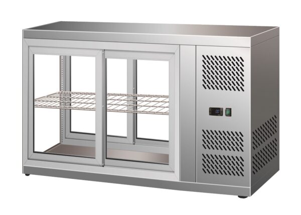 Vitrine pâtisserie professionnelle