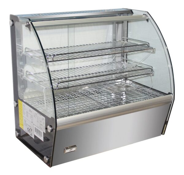 Vitrine chauffante professionnelle 100L