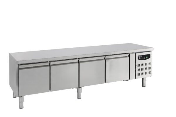 Table réfrigérée 4 portes haute