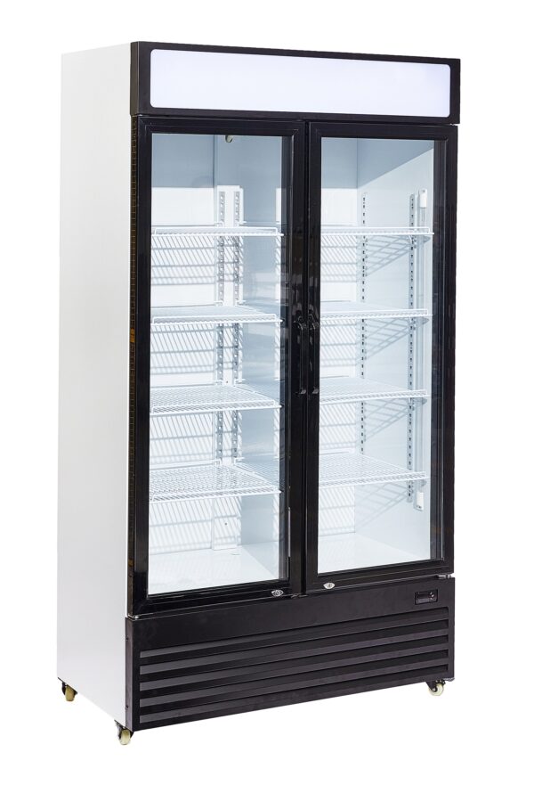 réfrigérateur 2 portes verre BEZ-750