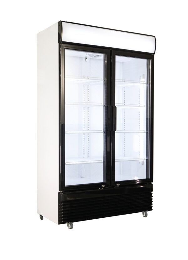 Réfrigérateur 2 portes verre BEZ-780