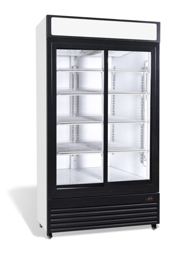 réfrigérateur portes coulissantes verre