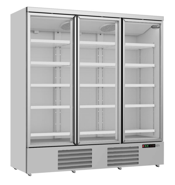 Réfrigérateur 3 portes verre JDE-1530R