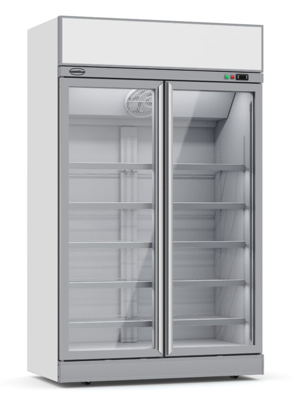 Réfrigérateur 2 portes verre INS-1000R