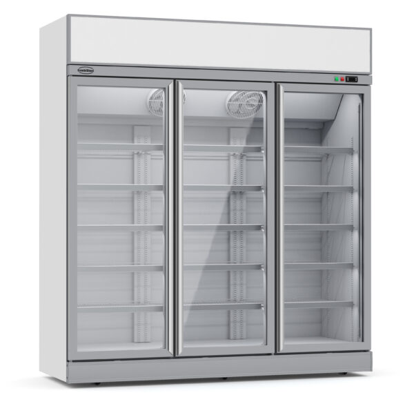 Réfrigérateur 3 portes verre INS-1530R