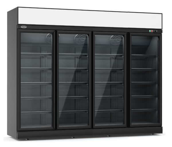 RÉFRIGÉRATEUR 4 PORTES EN VERRE NOIR INS-2060R BL
*TRANSPORT SUR DEMANDE*