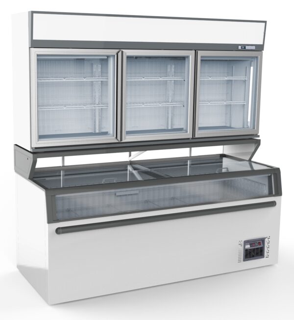 frigo américain 3 portes blanc