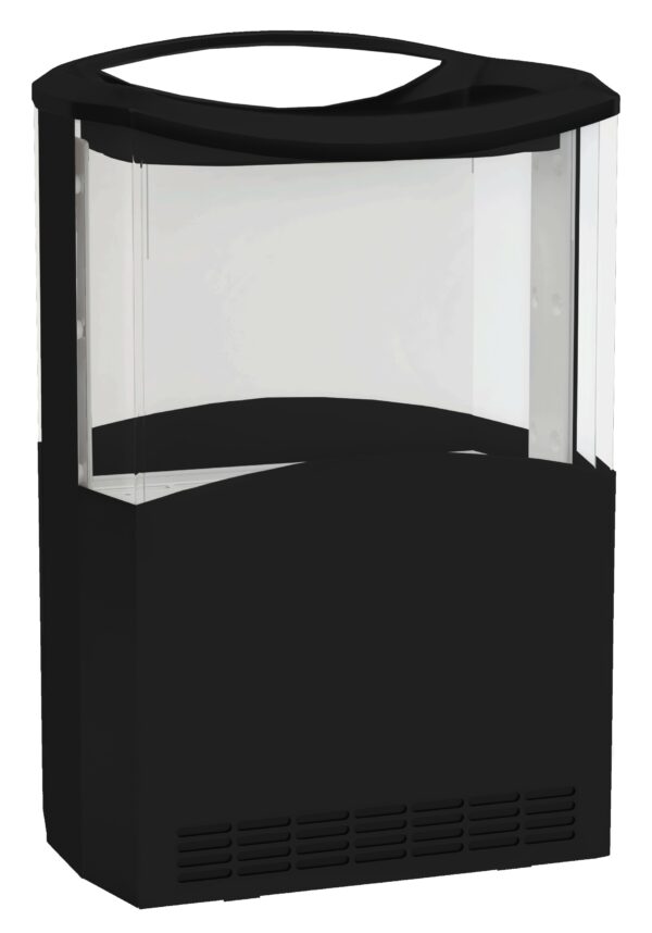 Réfrigérateur noir 110L compact