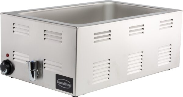 bain-marie professionnel robinet vidange