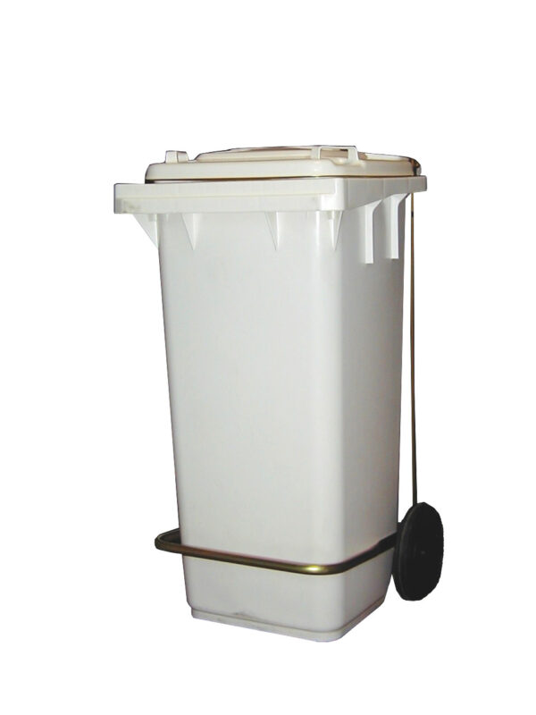 Poubelle à pédale 120L pas cher