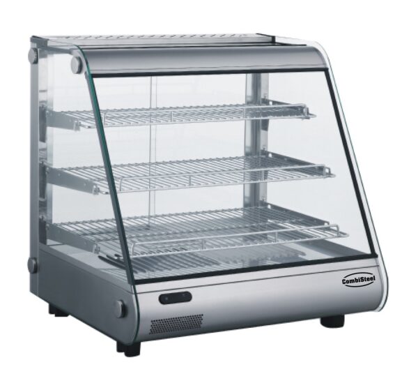 Vitrine chauffante professionnelle 130L