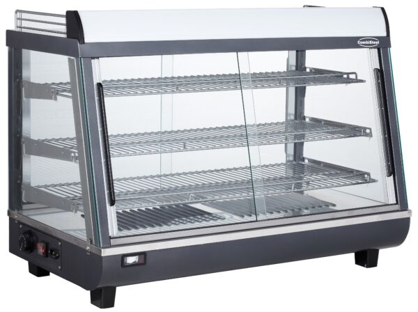 Vitrine chauffante professionnelle 136L