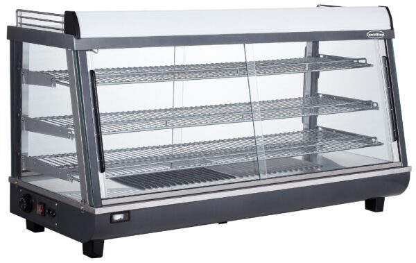 Vitrine chauffante professionnelle 186L