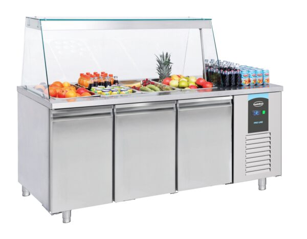 saladète professionnelle 3 portes