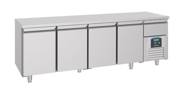 Table réfrigérée 4 portes 700L