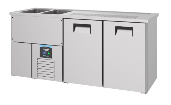 Refroidisseur bière 2 portes 2L