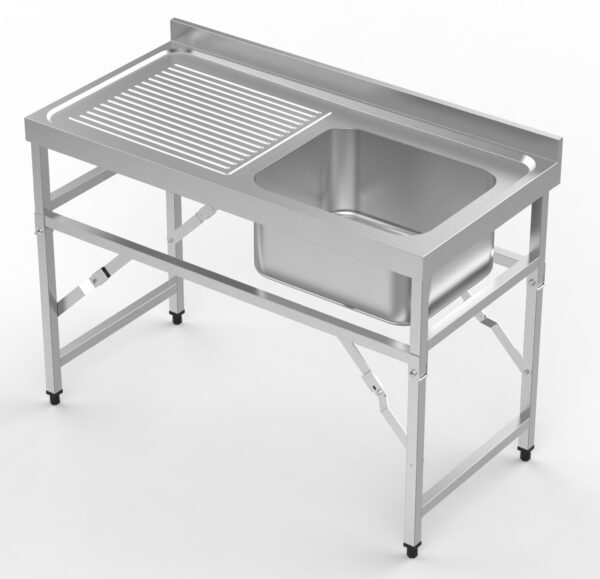étagère pliante bloc-évier cuisine