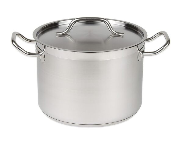 Casserole inox 36cm 22L couvercle