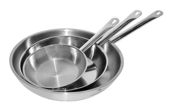 Poêle inox 28cm 3.1L
