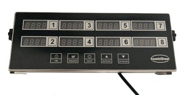 MINUTERIE DE CUISINE NUMÉRIQUE 8 CANAUX DKT-8