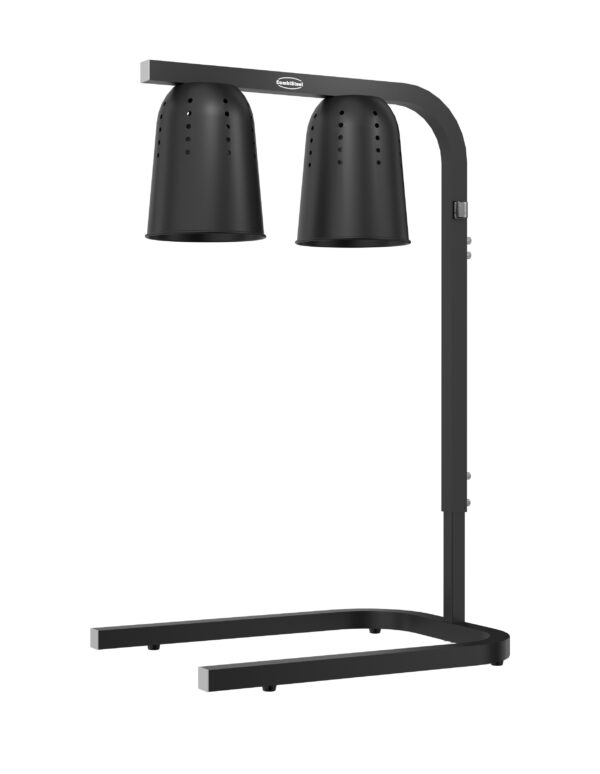 Lampe chauffante noire extérieure
