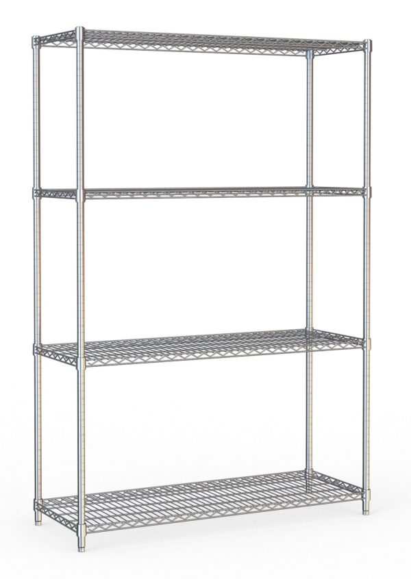Étagères démontables 4 niveaux