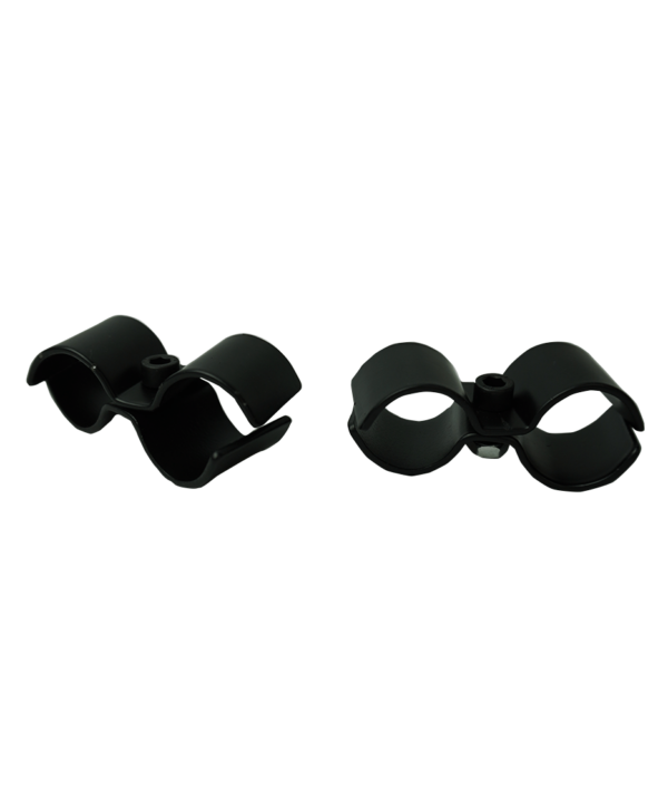 JEU DE 2 SUPPORTS DE CONNEXION NOIR POUR 7530.0025-0030-0035-0040